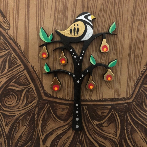 A Treetop Partridge Ornament