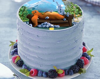 Grizzy and the Lemmings  Lemming, Birthday cake topper printable