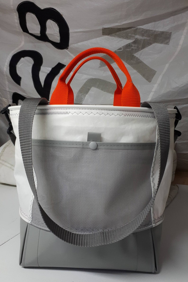 The Marina Bag Upcycled Sailcloth image 3