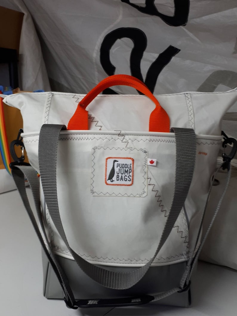 The Marina Bag Upcycled Sailcloth image 2