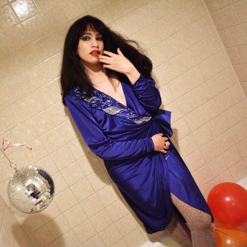 Vintage Susan Roselli for Vijack Cocktail Dress