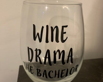 Bachelor Wine Glass