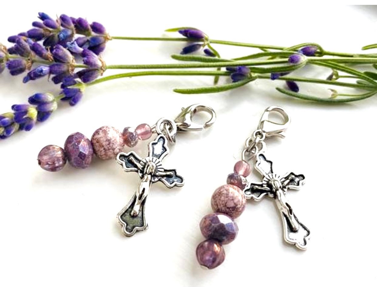 Cross Zipper Pull Crucifix Zipper Pull Christian Planner Etsy