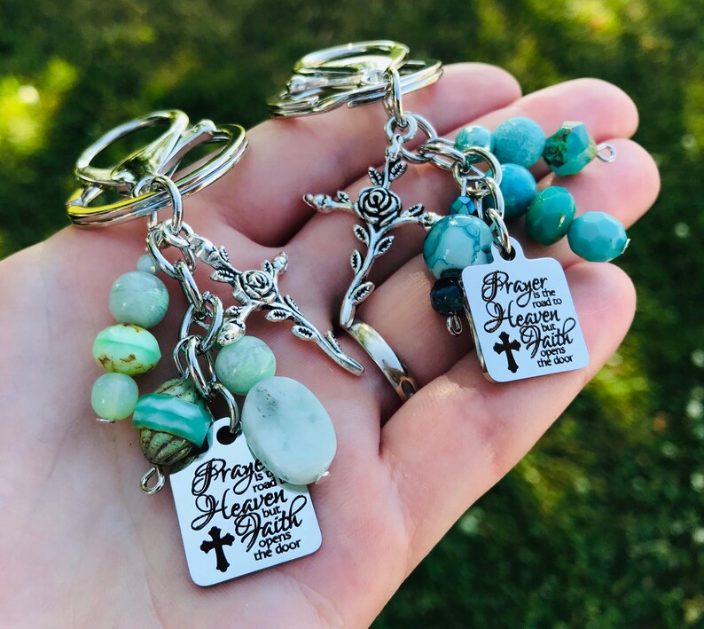 Inspirational Keychain Christian Gifts for Women Faith  Etsy