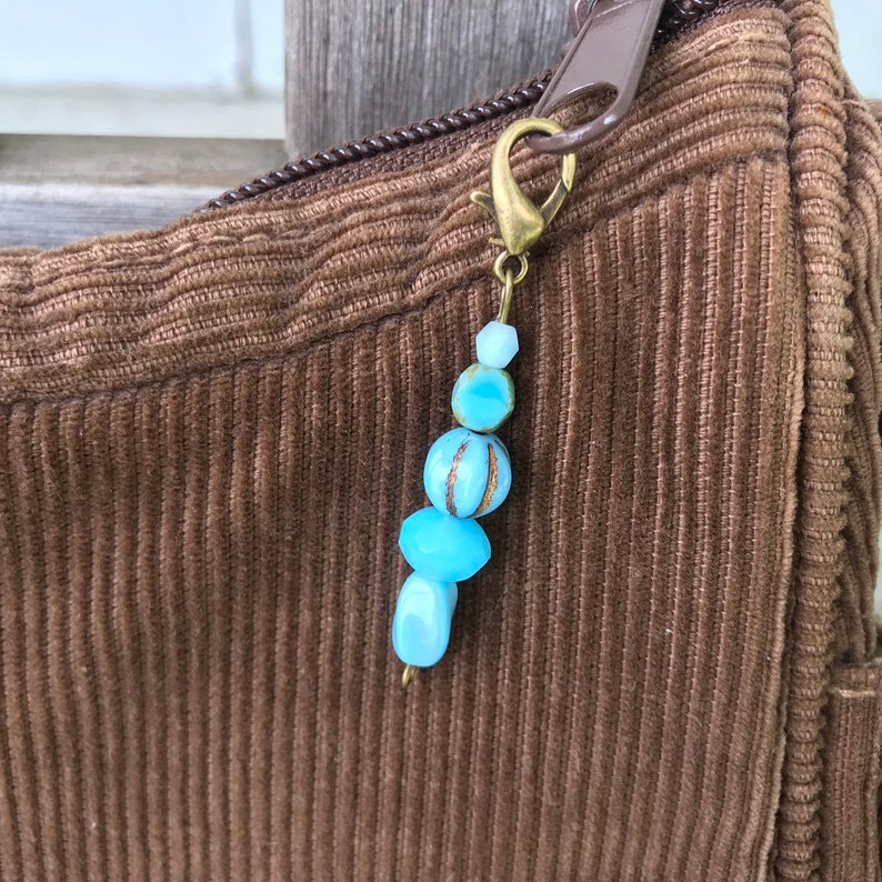 Beaded Zipper Pull Charms Zipper Charms Zipper Pulls for Etsy