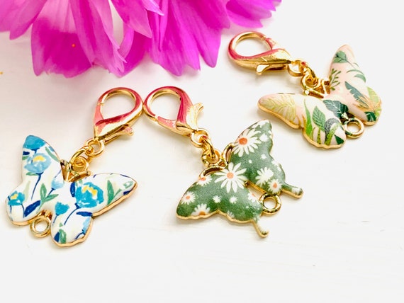 Butterfly Zipper Pull Charm