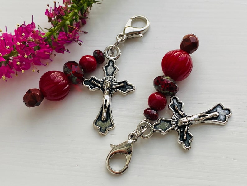 Cross Zipper Pull Crucifix Zipper Pull Christian Planner Etsy