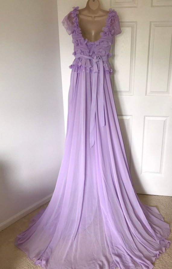 lilac vintage dress