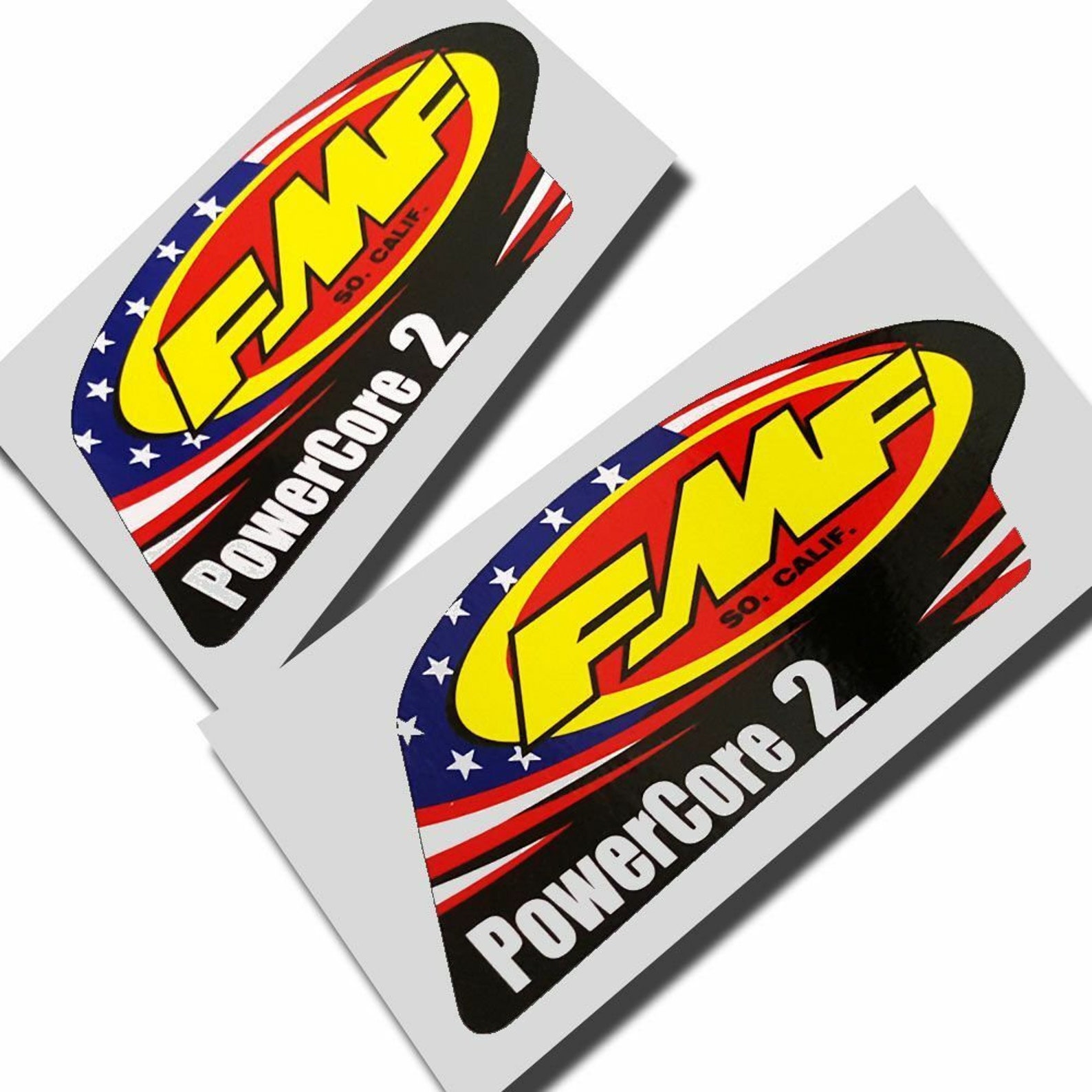 Fmf exhausts powercore 2 motorcycle vinyl decals graphics Etsy