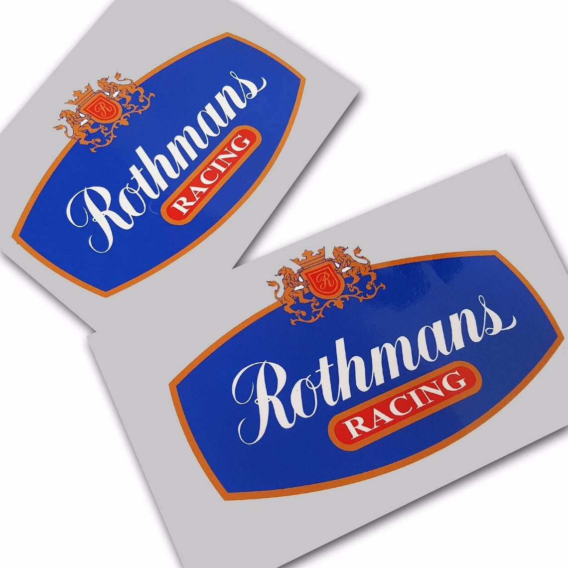 Rothmans Racing Sponsor Decals Custom Graphics Stickers X 2 - Etsy UK