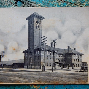 Sioux City, Iowa. Noordwest-depot. 1904-1906