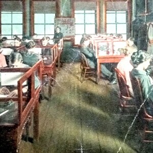 Minneapolis, Minnesota. Barry's Telegraph Institute: a melhor e maior escola equipada do Noroeste. 1905?
