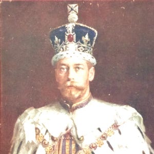 « Le roi empereur » de Tuck d'après la peinture originale de I. Bonhomme de neige. Carte postale « Oilette » 9903. Non utilisée.