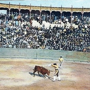 Postal da União Banderilleros-México. 1907