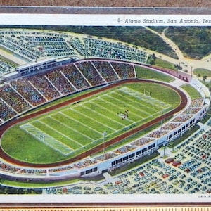 San Antonio, Texas. Alamo-stadion. Als nieuw, niet gebruikt.