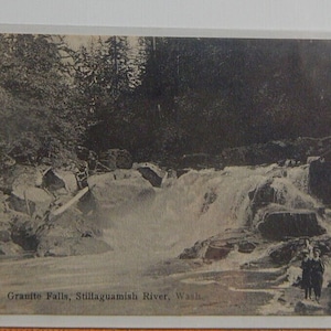 Stillaguamish River, Granite Falls. Washington. 1908