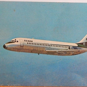 Ozark DC-9-Por Douglas. Postal 1968