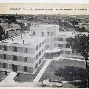 Milwaukee, Wisconsin. Pavilhão do Hospital-Maternidade de Milwaukee. década de 1940?