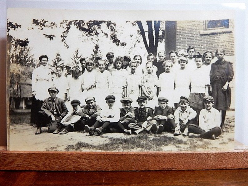 RPPC of Classroom Photo at Maple Plain Minnesota 1900/'s Number 5