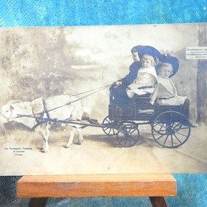 South Bend, Indiana. Studebaker Jr. Wagons-Studebaker Bros. RPPC