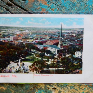 Richmond, Virgínia. Vista da cidade. 1909-1911?