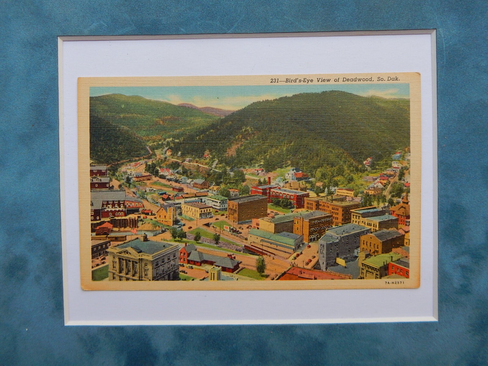 Deadwood, South Dakota. Birds-Eye View. 1920s ?