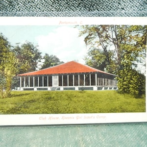 Portsmouth, Ohio. Padvinderskamp Kiwanis. Clubhuis. 1920-30?