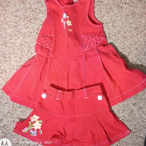 slim fit dress slacks Vestido dorado lentejuelas niña Gymboree gala – Kima Shop HN main image 0