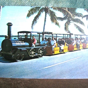 Key West, Floride. Le tour de la conque à 64 passagers dans les années 50 ?