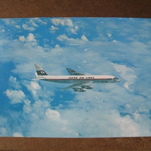Japan Air Lines-Postcard- Larger Than Normal PCs.  1980s ?