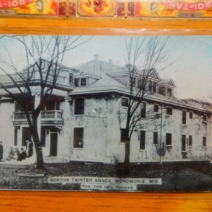 Menomonie, Wisconsin. Bertha Tainter-bijlage. 1910