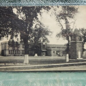 Líbano, Illinois. Escola primária. 1920?