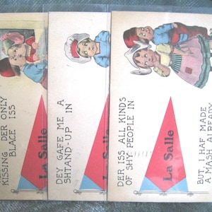3 La Salle, Illinois. Tres La Salle, Illinois. Personajes holandeses-1913