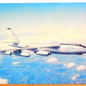 Boeing B-47 Stratojet, gebouwd in Wichita, Kansas. 600 mph.
