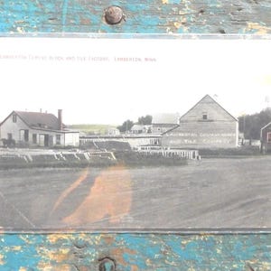 Lamberton, Minnesota. Lamberton Cement Block & Tile Factory. 1909.