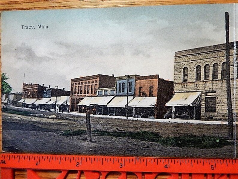 Tracy, Minnesota. Folding PC of Tracy, Minnesota. 1920s Etsy