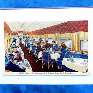 De Columbian-diesel-elektriciteit. B&O Strata-Dome Co. jaren 50