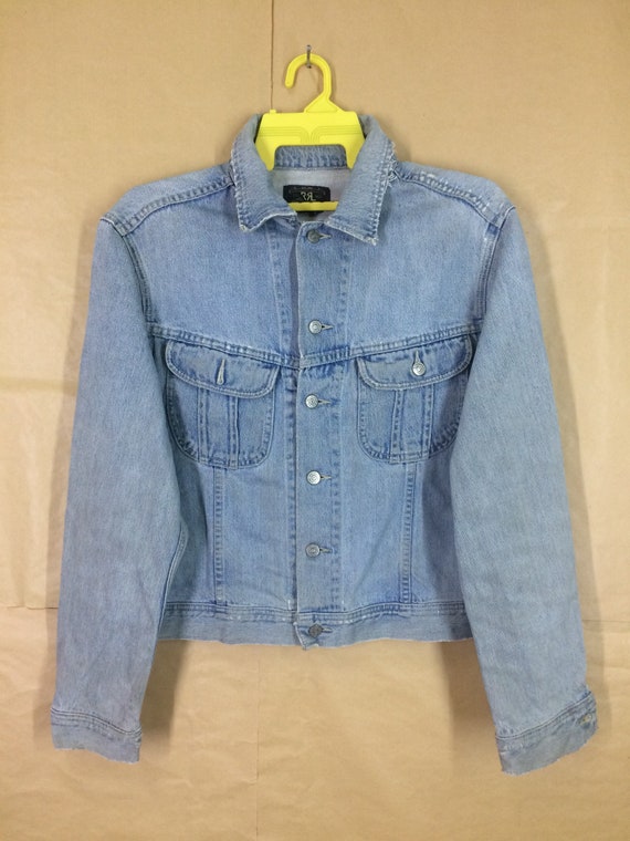 Vintage RRL Ralph Lauren Denim Jacket Large Size