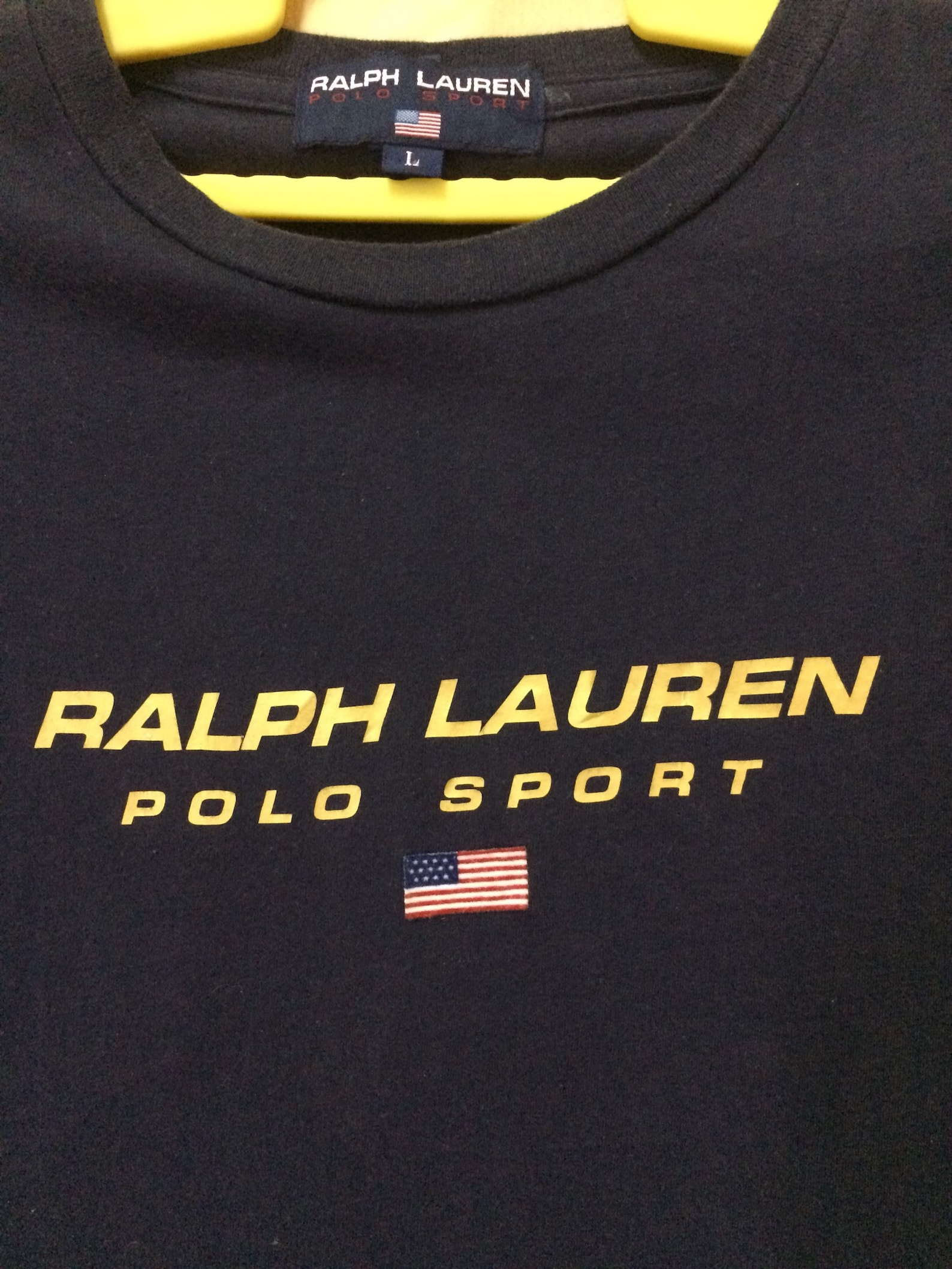 Vintage Ralph Lauren Polo Sport TShirt Large Size Etsy