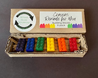 Upcycled Crayon 6 Pack