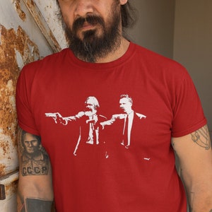 Nietzsche and Marx - Funny Philosophy Shirt