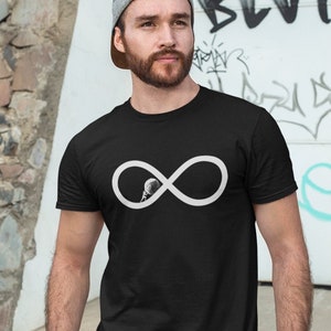 Sisyphus To Infinity - Unisex Philosophy T-Shirt For Existentialists