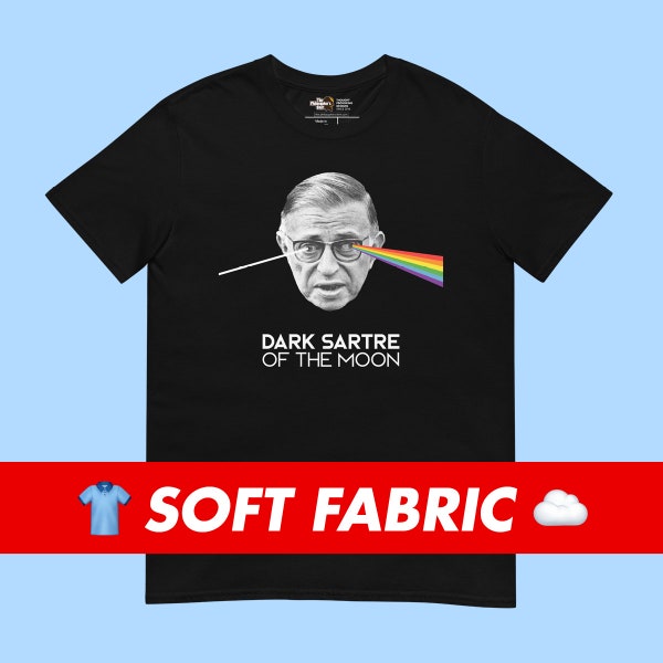 Pink Floyd rencontre Sartre absurdisme chemise pour les enseignants de philosophie les étudiants les professeurs les philosophes cadeau