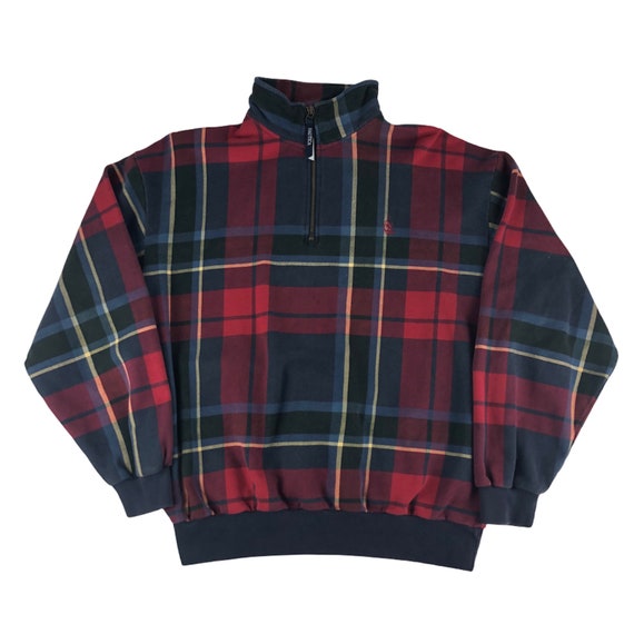 Vintage 1990s Nautica Quarter Zip Sweatshirt