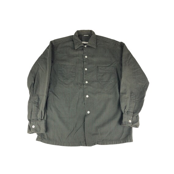 1970s Lanella Wool Blend Button Up Shirt