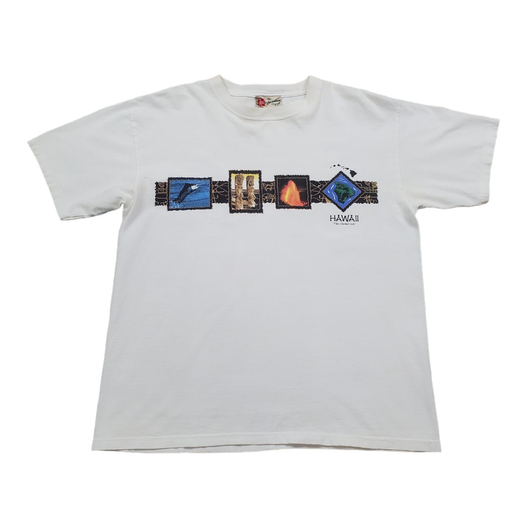 2000s Hilo Hattie Hawaii the Orchid Isle Souvenir Tshirt Size Etsy