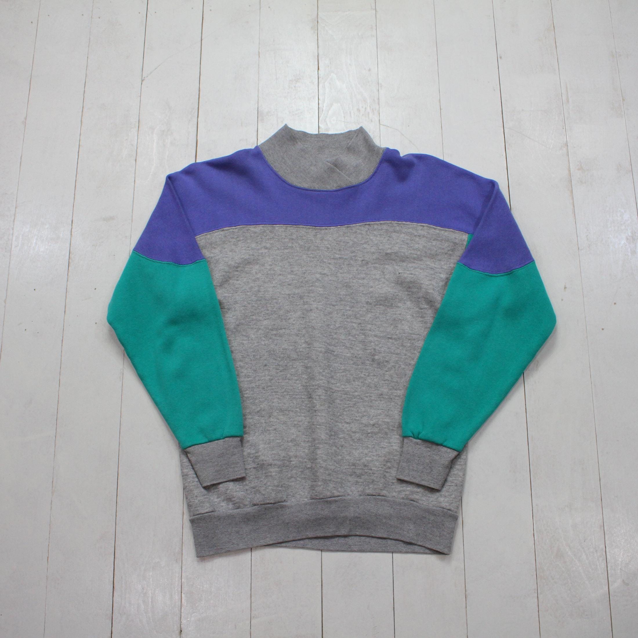 Very cool color block sweatshirt hotsell