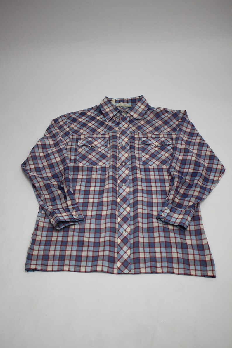 Vintage 1970s Levi/'s Western Shirt Big E
