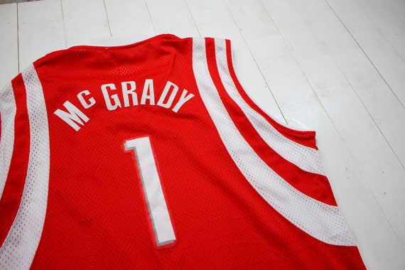 2000s Reebok Houston Rockets Tracy McGrady 1 NBA … - image 6