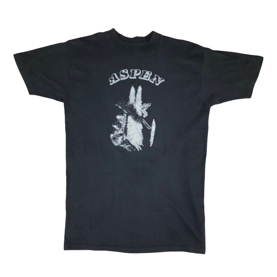 Vintage 1980s Aspen Skiing Tshirt